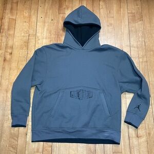 Nike Air Jordan Sport DNA Hoodie Iron Gray Street Wear Size XXL DC9644-068